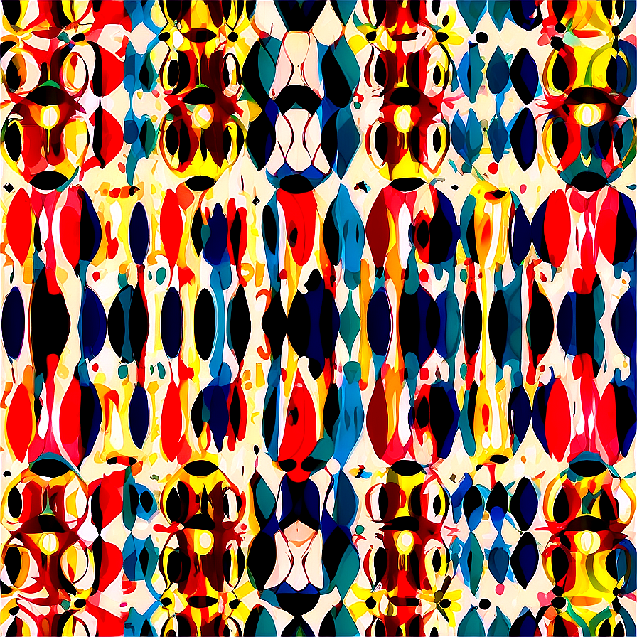 Retro Pattern I Design Png 30 PNG Image