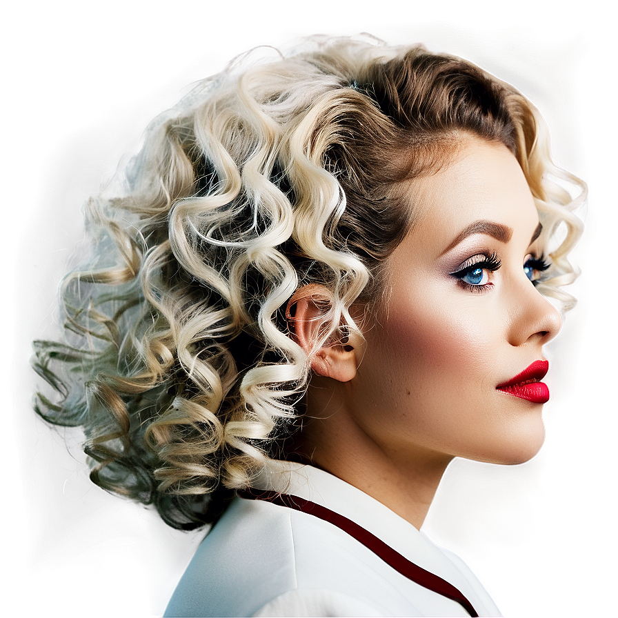 Retro Perm Revival Png 67 PNG Image