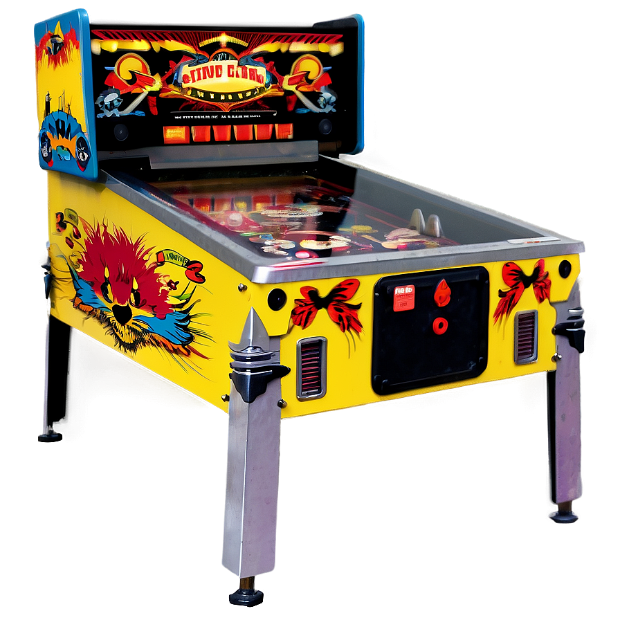 Retro Pinball Arcade Png Ysc43 PNG Image