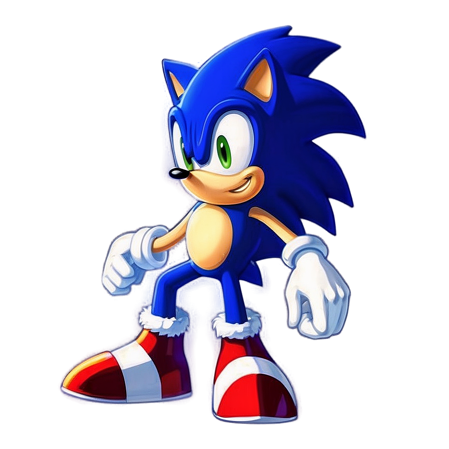 Retro Sonic Transparent Png 15 PNG Image