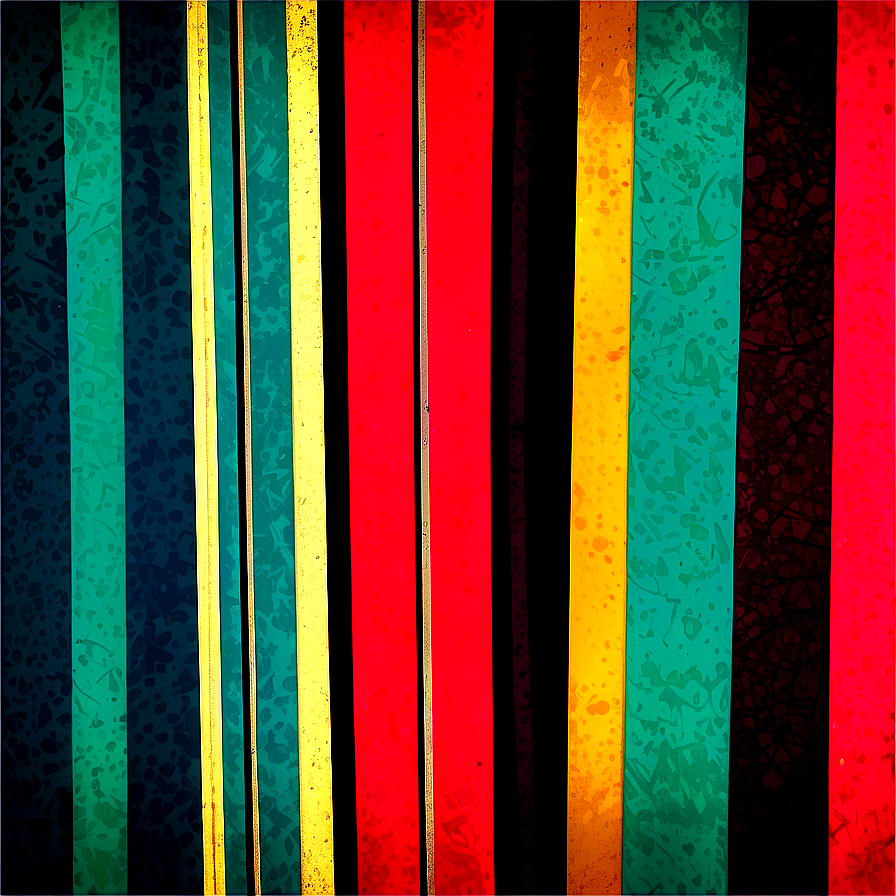 Retro Stripes Style Png 13 PNG Image