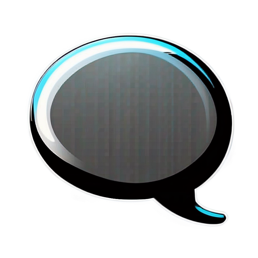 Retro Style Chat Bubble Png Avo85 PNG Image