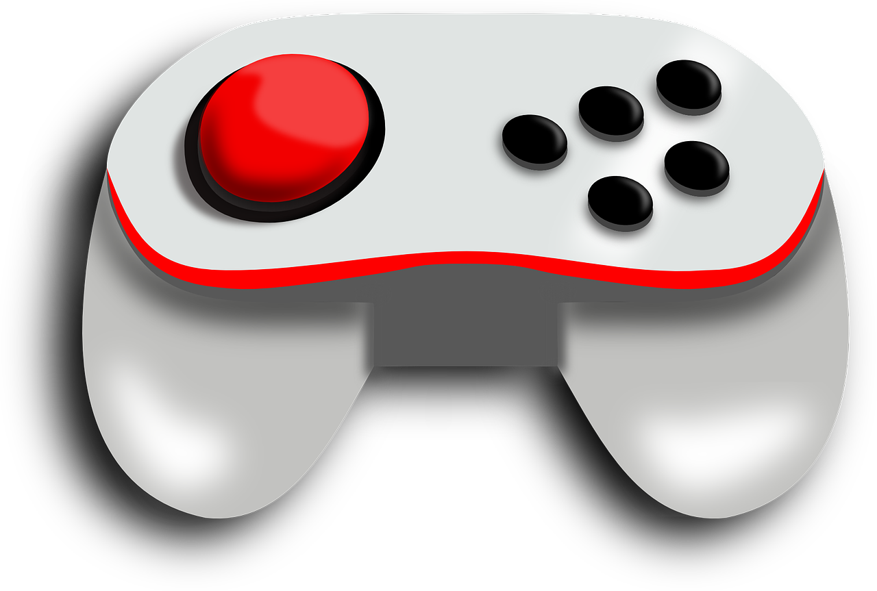 Retro Style Game Controller.png PNG Image