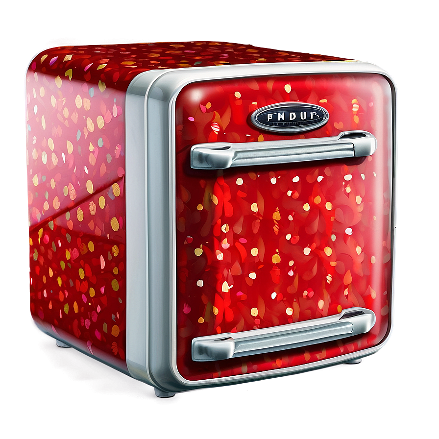 Retro Style Mini Fridge Png 18 PNG Image