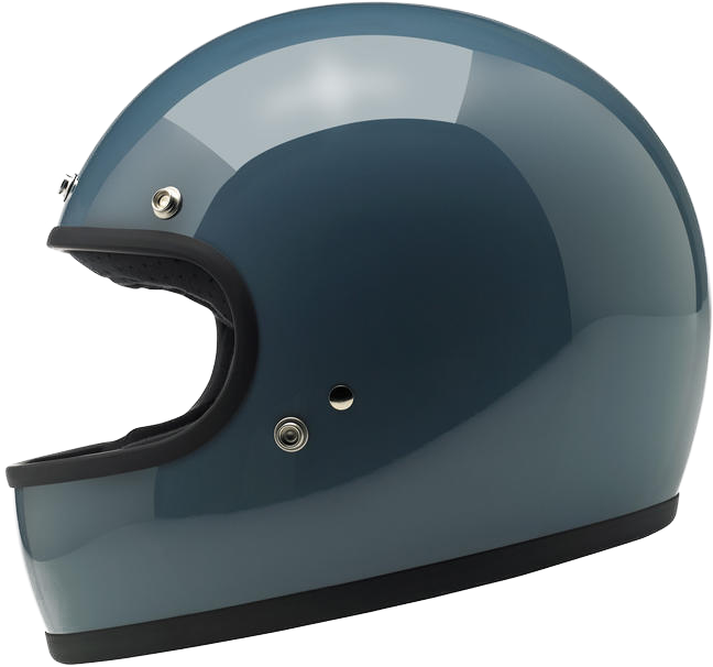 Retro Style Motorcycle Helmet PNG Image