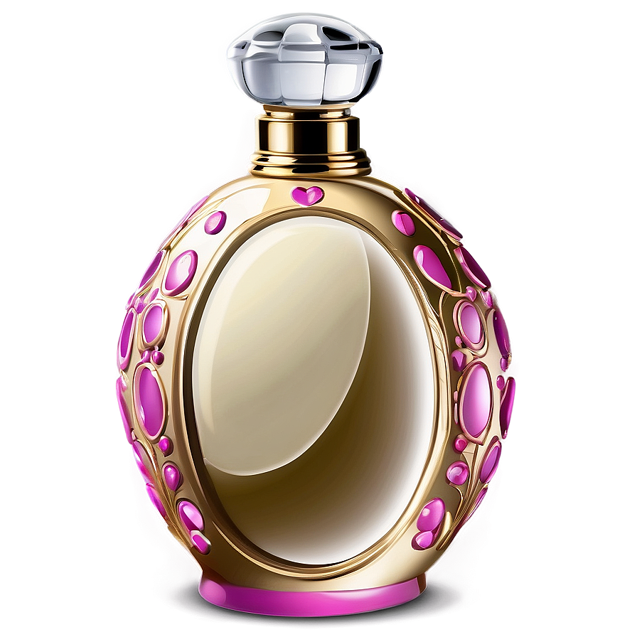 Retro Style Perfume Bottle Png Sve38 PNG Image