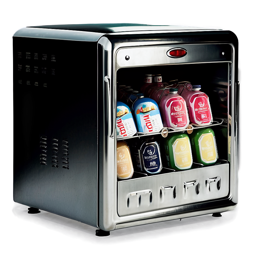 Retro Style Refrigerator Png Ote22 PNG Image