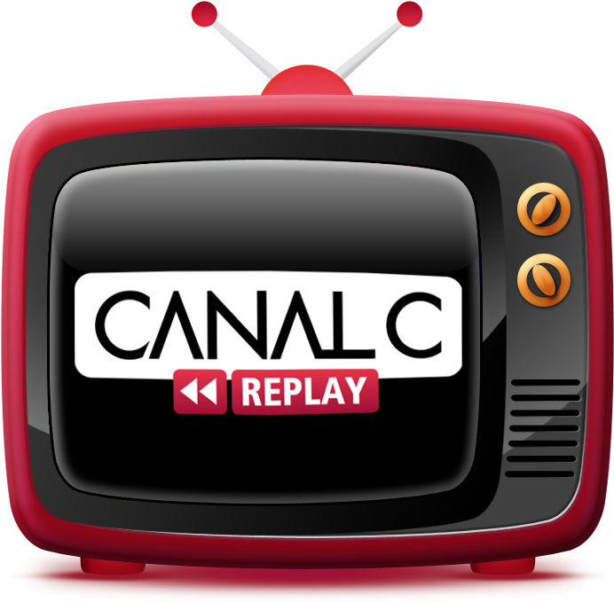 Retro T V Iconwith Logo PNG Image