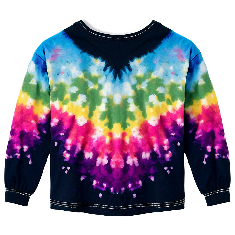 Retro Tie Dye Shirt Png 06282024 PNG Image