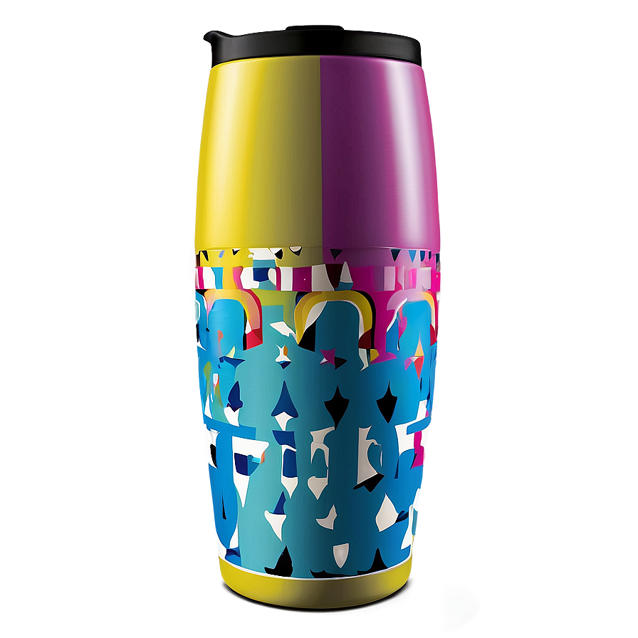 Retro Tumbler Cup Png Qmh PNG Image