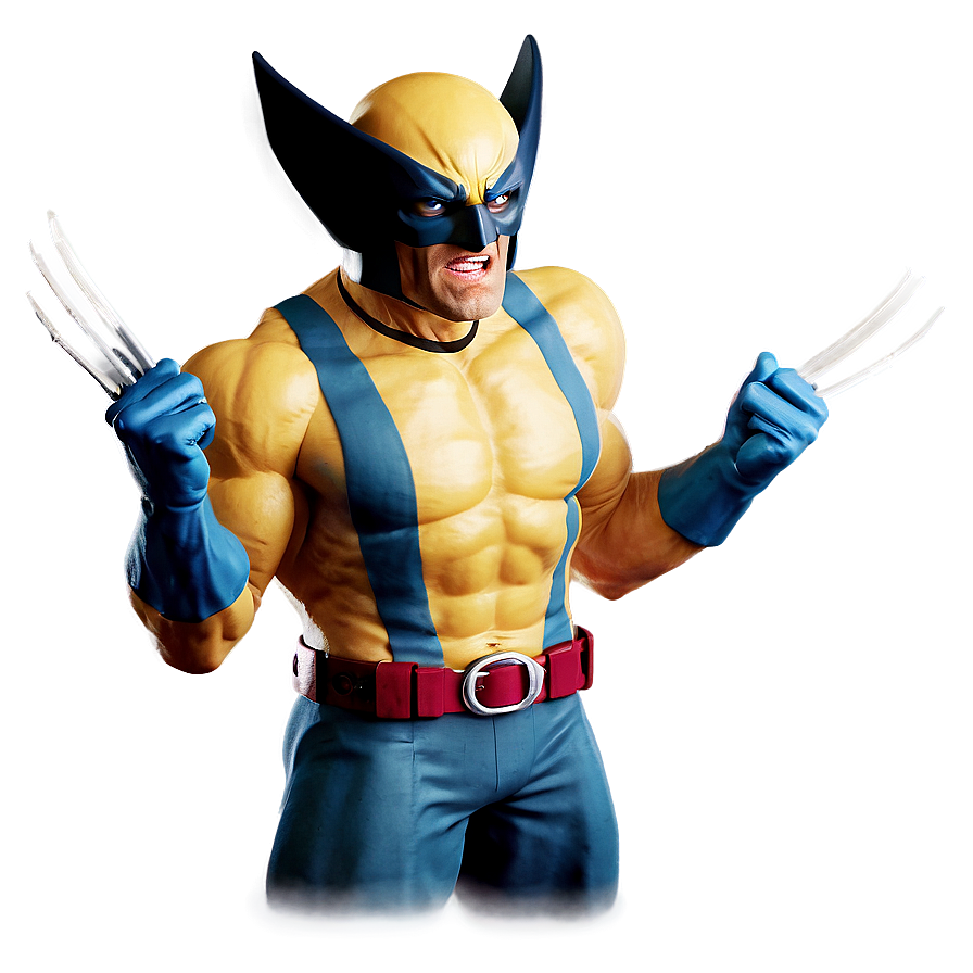 Retro Wolverine Costume Png 47 PNG Image