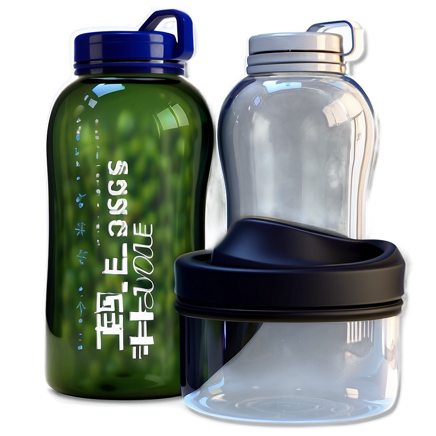 Reusable Water Bottle With Silicone Sleeve Png 06282024 PNG Image