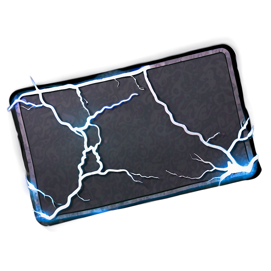 Reverse Card With Lightning Effects Png Txw23 PNG Image