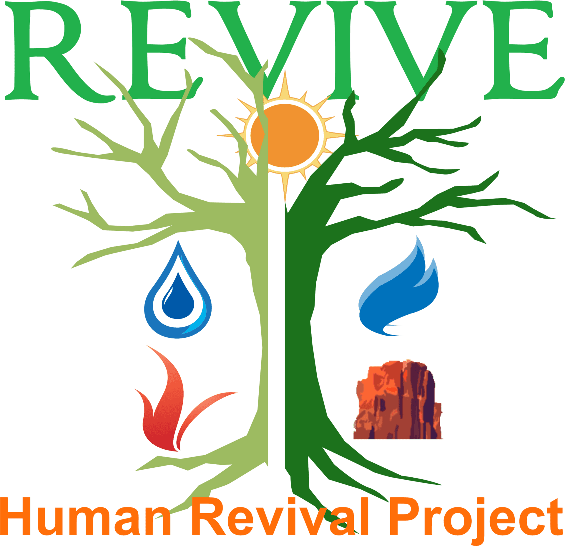 Revive Human Revival Project Logo PNG Image