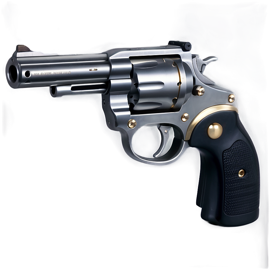 Revolver With Pearl Handle Png 05242024 PNG Image