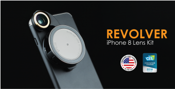 Revolveri Phone8 Lens Kit Advertisement PNG Image