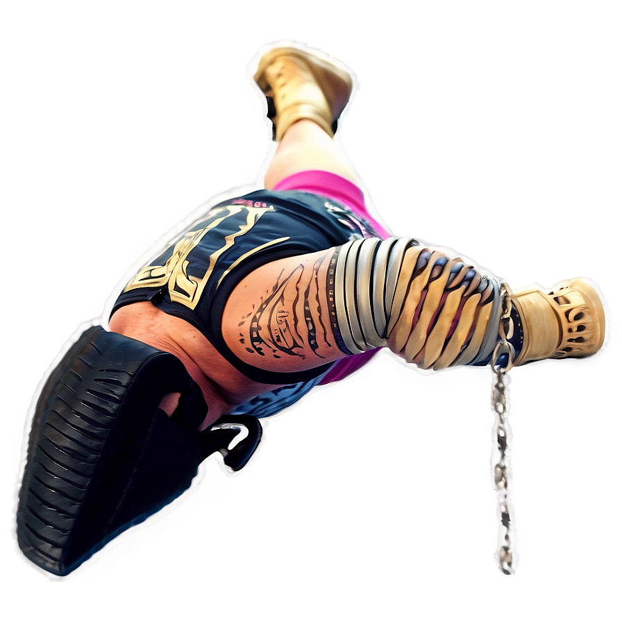 Rey_ Mysterio_ In_ Action.png PNG Image