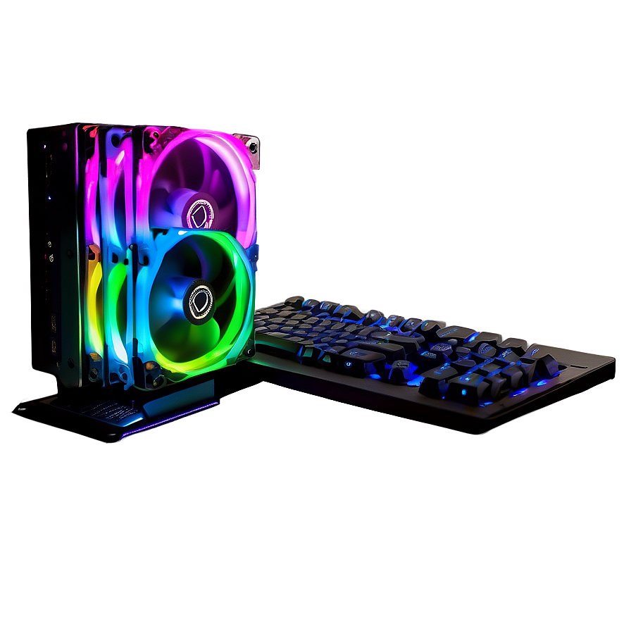 Rgb Lighted Pc Png 5 PNG Image