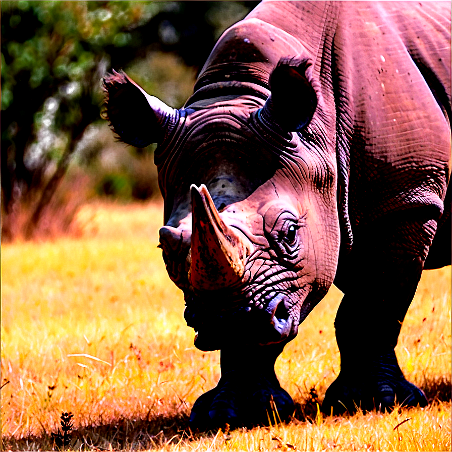 Rhino Safari Adventure Png 06112024 PNG Image