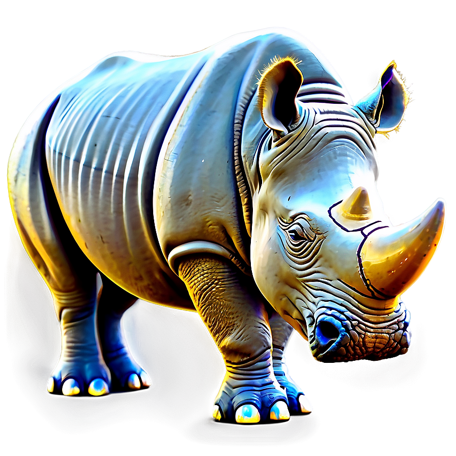 Rhino Wildlife Icon Png 06112024 PNG Image