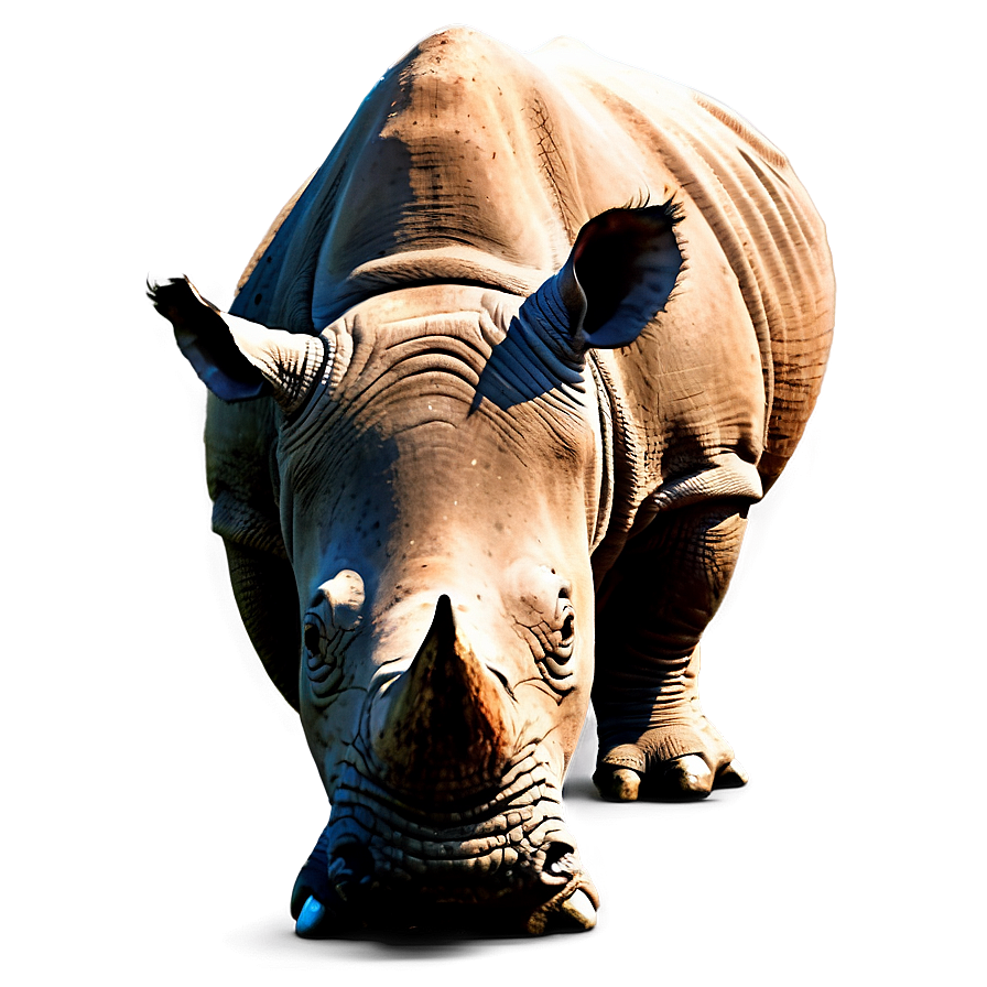 Rhino Wildlife Icon Png Nho32 PNG Image