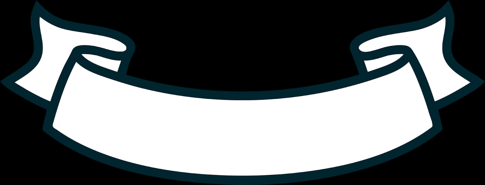 Ribbon Banner Graphic PNG Image