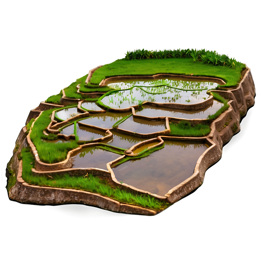 Rice Terraces Png Fdk PNG Image