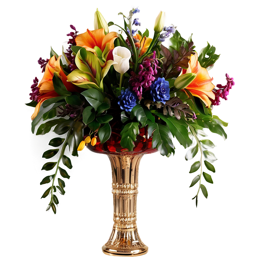 Rich Floral Arrangement Png 06252024 PNG Image