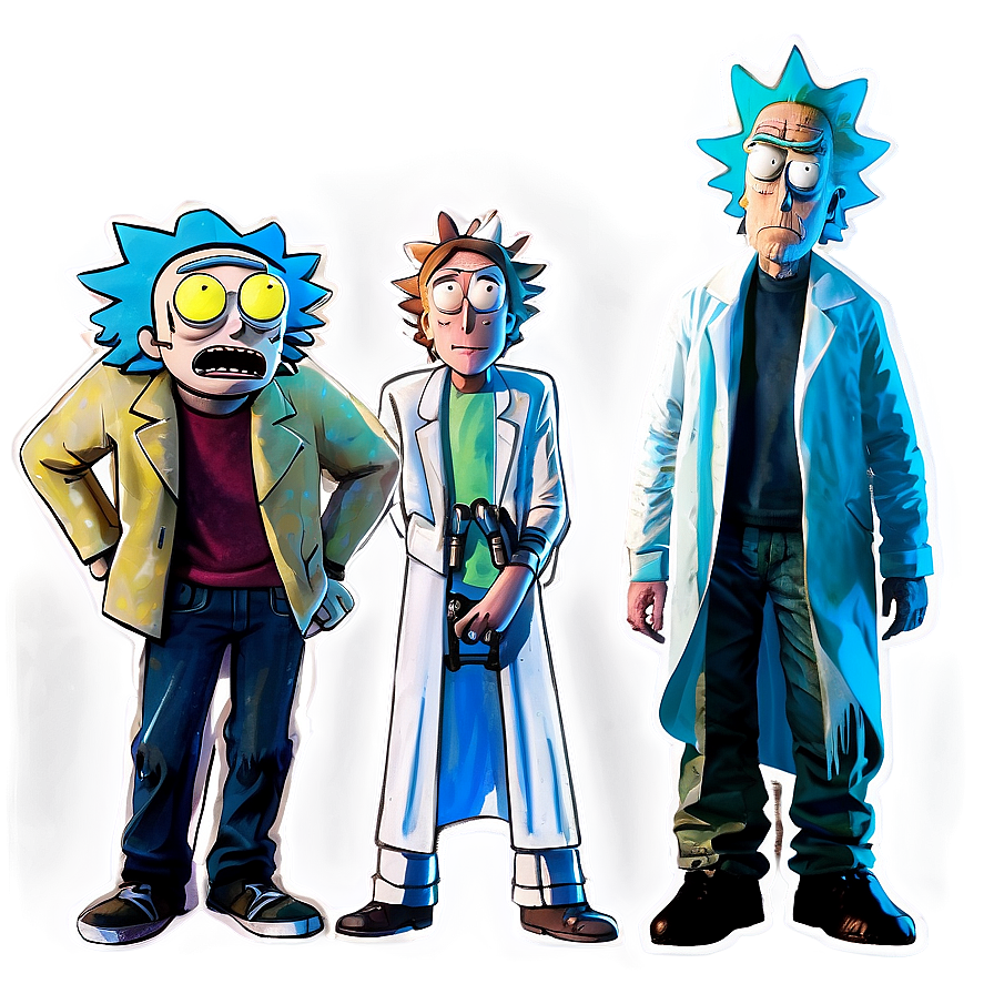 Rick With Morty Png Rwn PNG Image