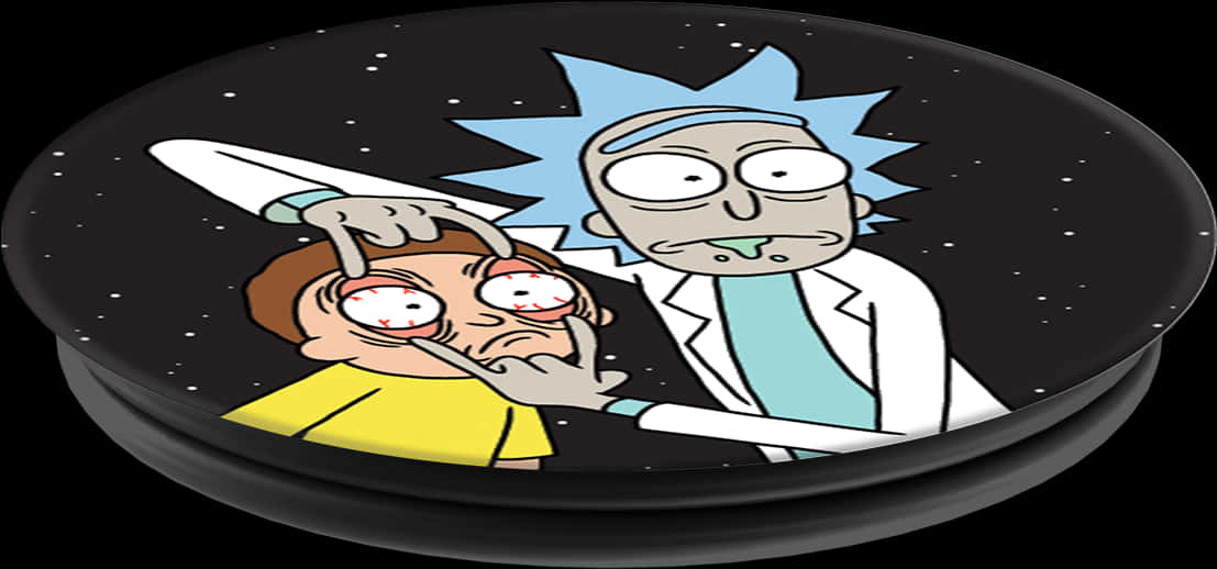 Rickand Morty Brain Extraction PNG Image