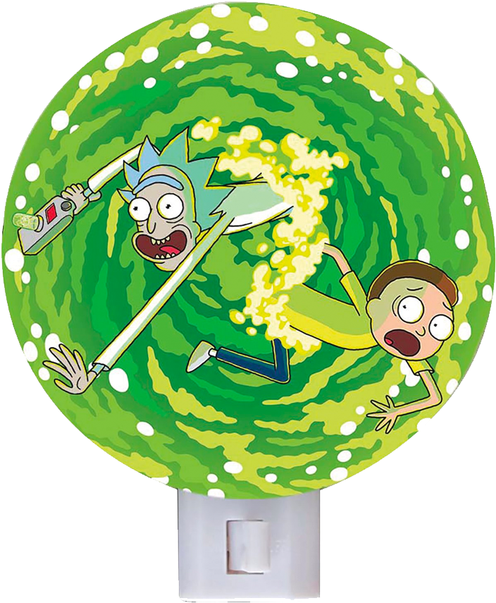 Rickand Morty Portal Escape PNG Image