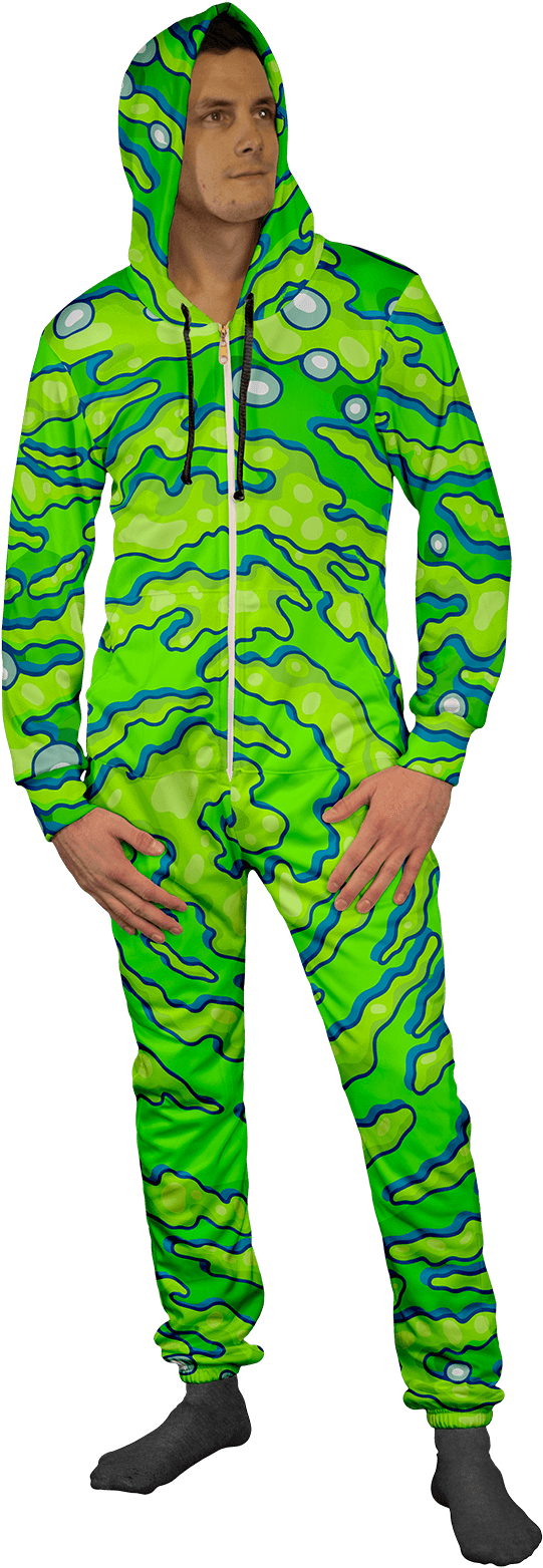 Rickand Morty Portal Jumpsuit PNG Image