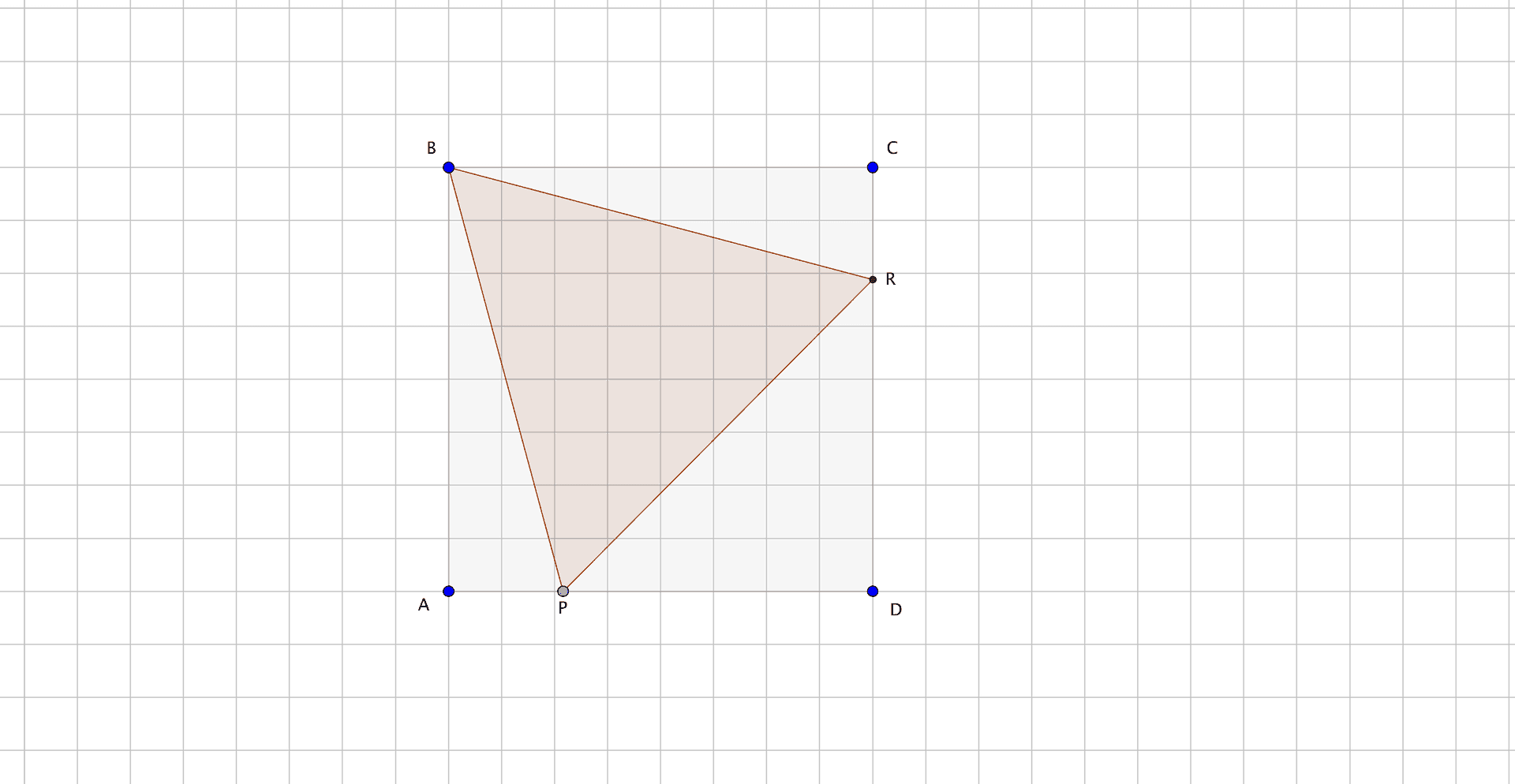 Right Triangle Reflection Grid PNG Image