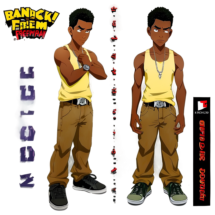 Riley Freeman Character Design PNG Image