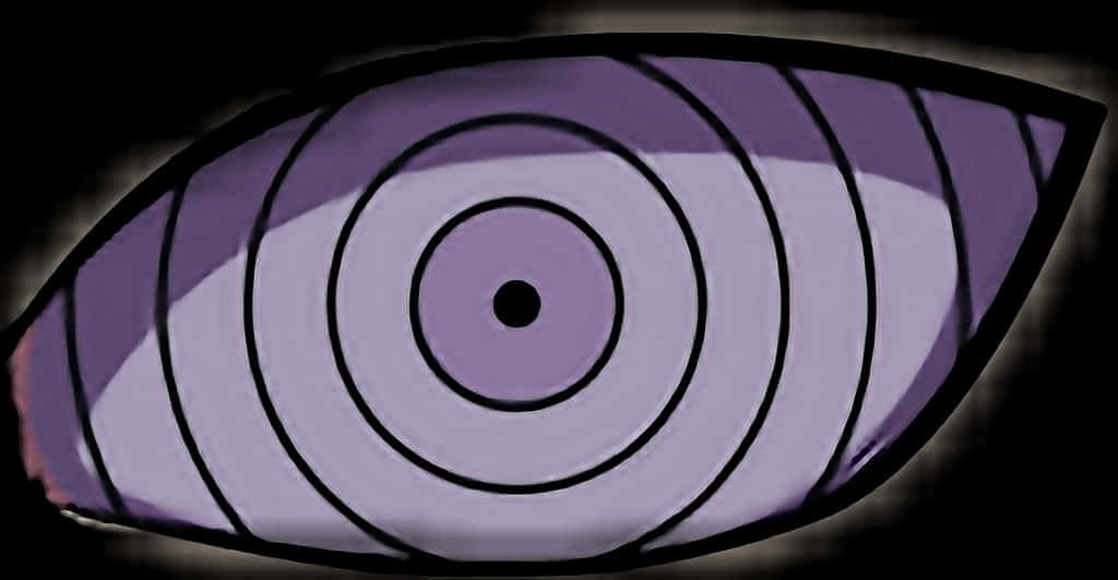 Rinnegan Eye Closeup PNG Image