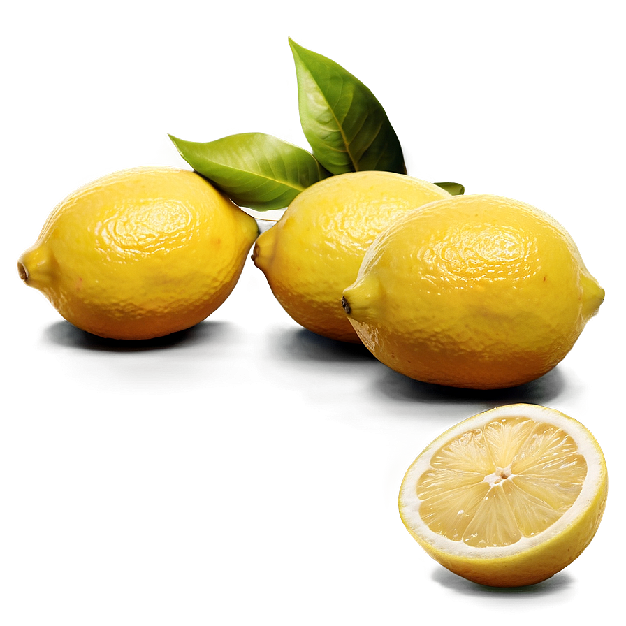 Ripe Lemons Png 06122024 PNG Image