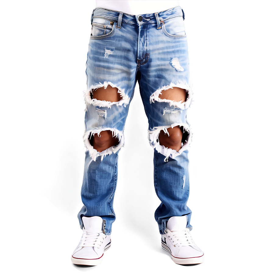 Ripped Jean Effect Png Fce53 PNG Image