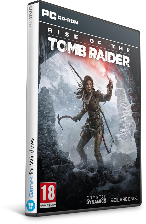 Riseofthe Tomb Raider P C Game Cover PNG Image