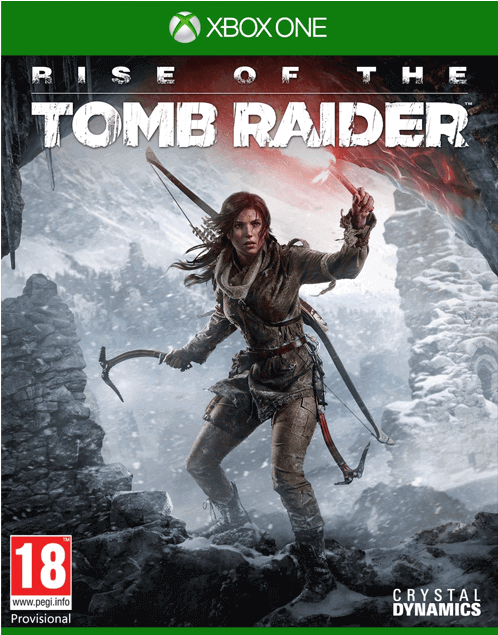 Riseofthe Tomb Raider Xbox One Cover Art PNG Image