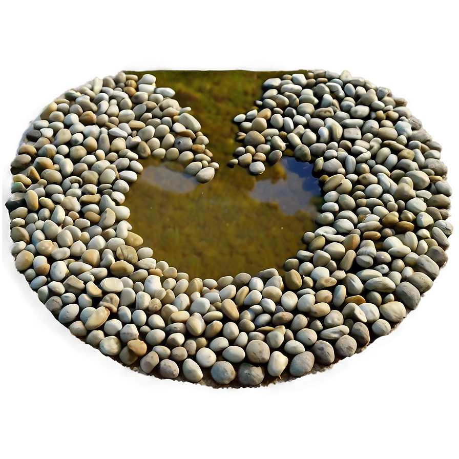 River Rock Edging Inspiration Png 06292024 PNG Image