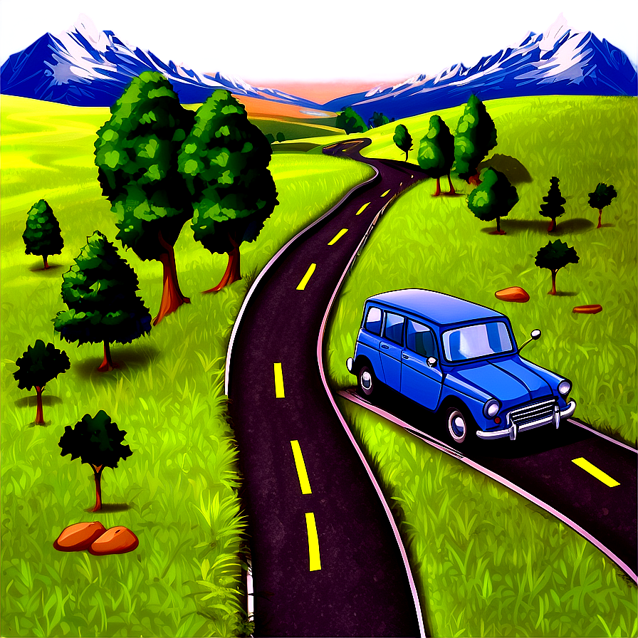 Road Map Clipart Png 35 PNG Image