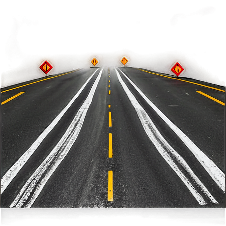 Road With Zebra Crossing Png Uty PNG Image