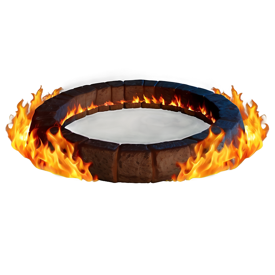 Roaring Fire Circle Png Gqg28 PNG Image