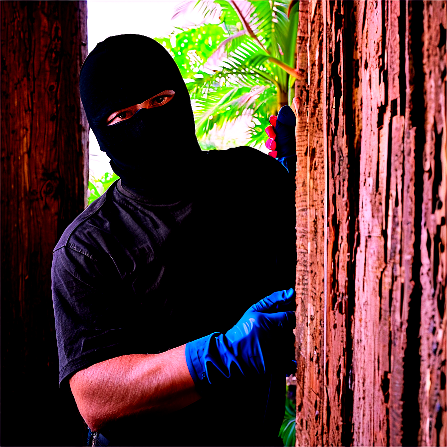 Robber In Secret Hideout Png 30 PNG Image