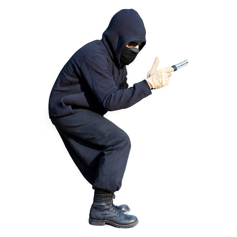 Robber Tiptoeing Png Ubl PNG Image