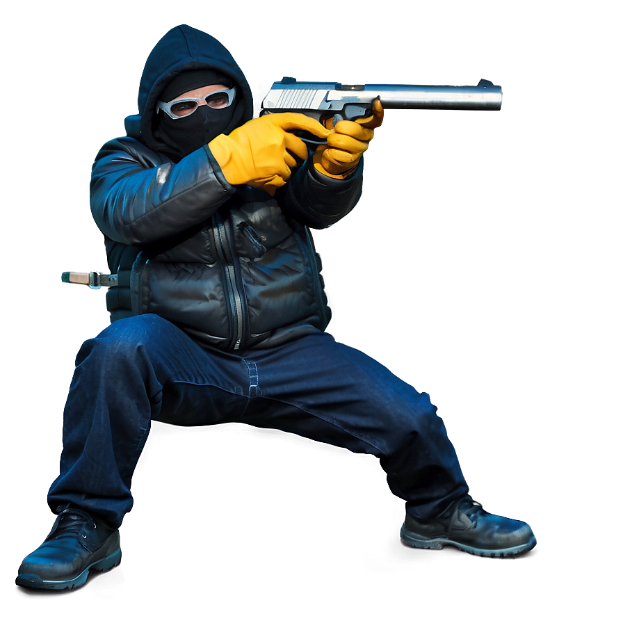 Robber With Burglar Tools Png Hvq30 PNG Image