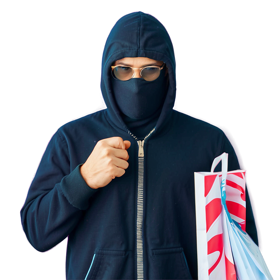 Robber With Swag Bag Png Ojq PNG Image