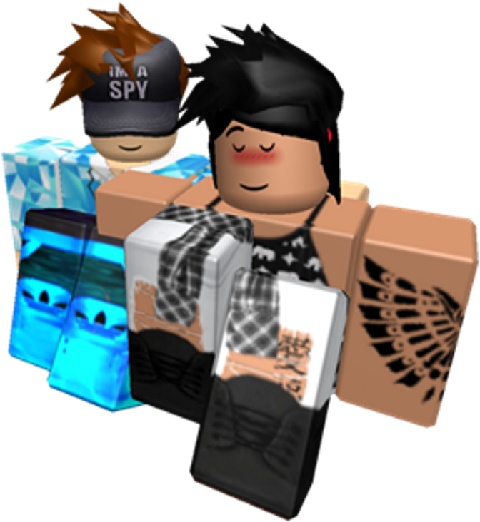 Roblox Avatars Posing PNG Image