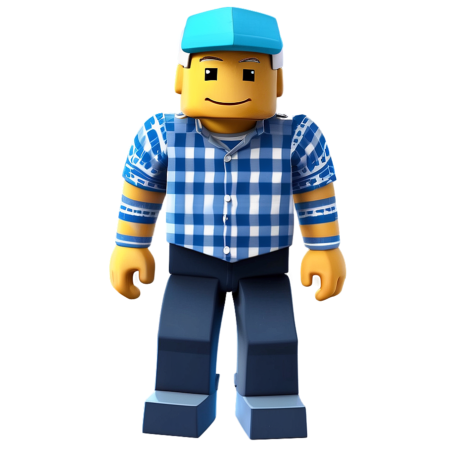 Roblox Character Art Png Bsr PNG Image