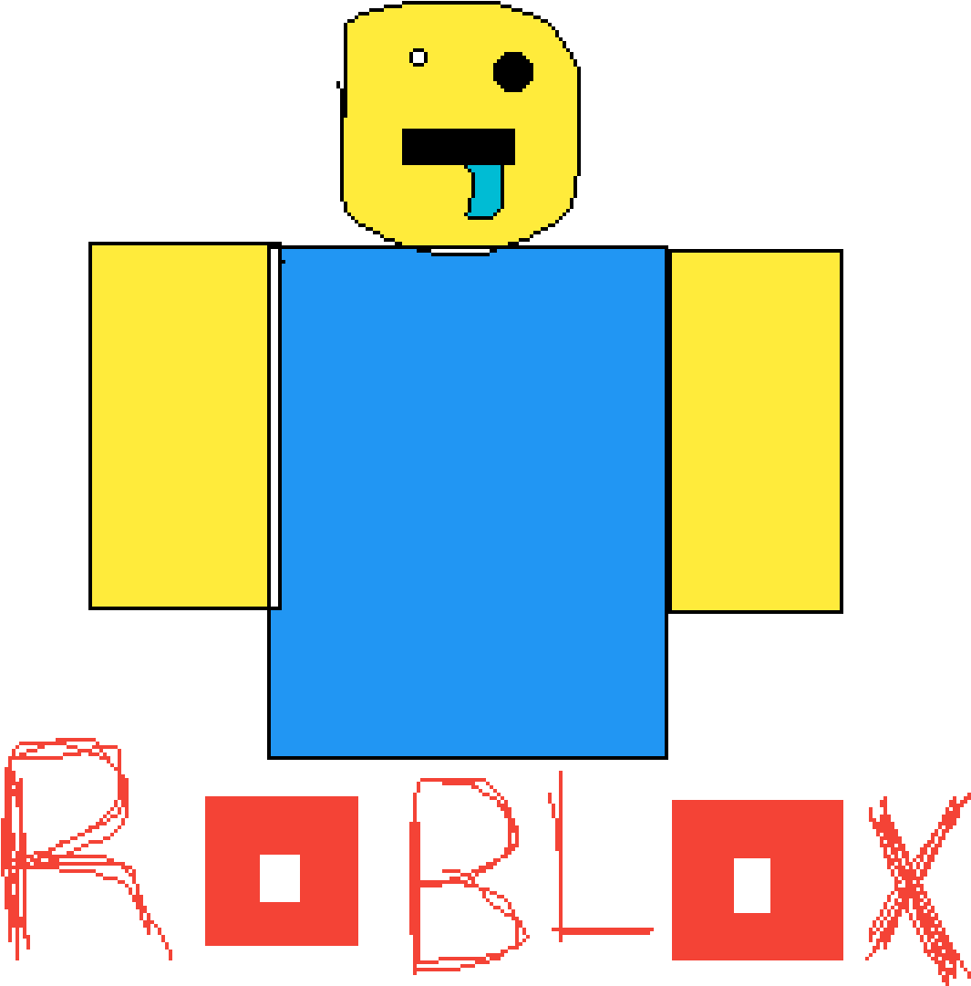 Roblox_ Character_ Sketch.png PNG Image